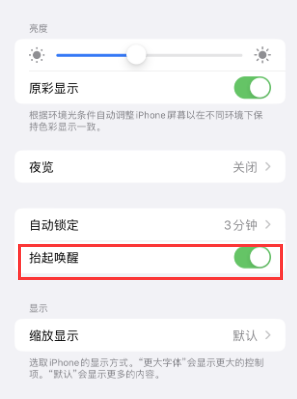 桥西苹果授权维修站分享iPhone轻点无法唤醒怎么办