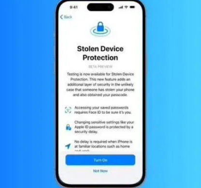 桥西苹果授权维修店分享被盗设备保护功能开启方法 