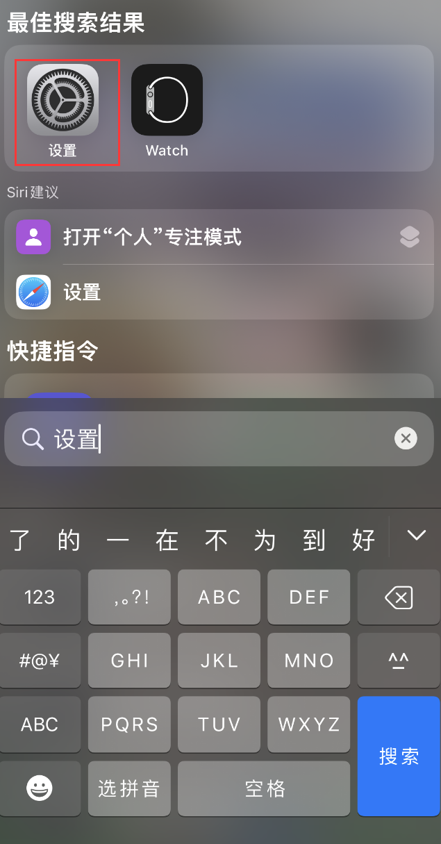 桥西苹果手机维修分享：iPhone 找不到“设置”或“App Store”怎么办？ 