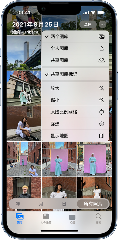 桥西苹果手机维修分享升级 iOS 16.1 后，如何设置或加入 iCloud 共享照片图库 