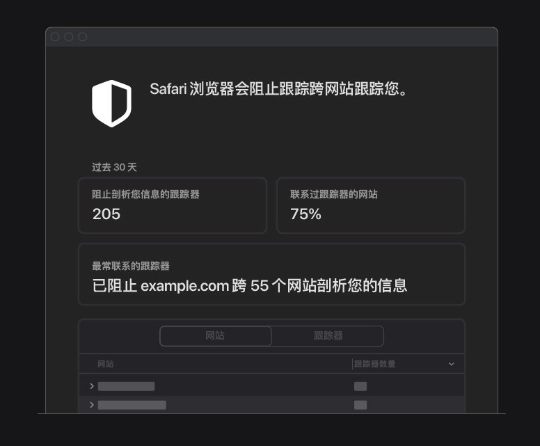 桥西苹果手机维修分享如何在 Safari 浏览器中查看和打开隐私报告 